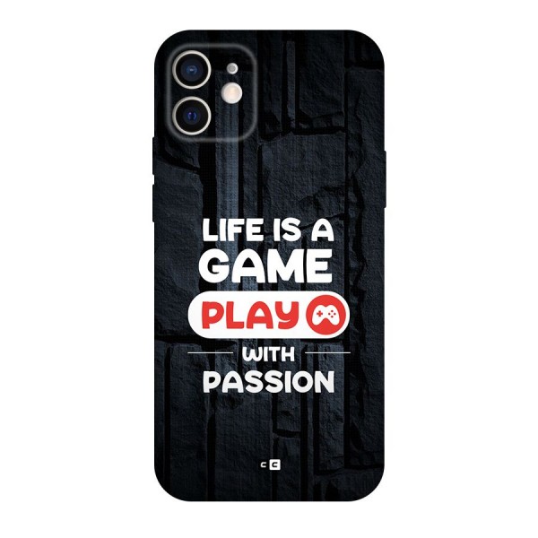 Play With Passion Back Case for iPhone 12 Pro